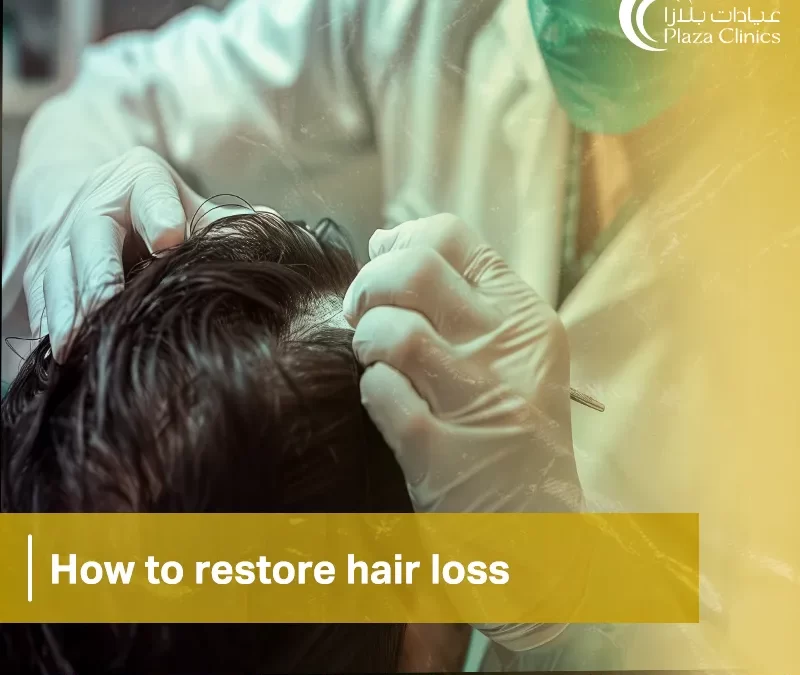 how to restore hair loss?